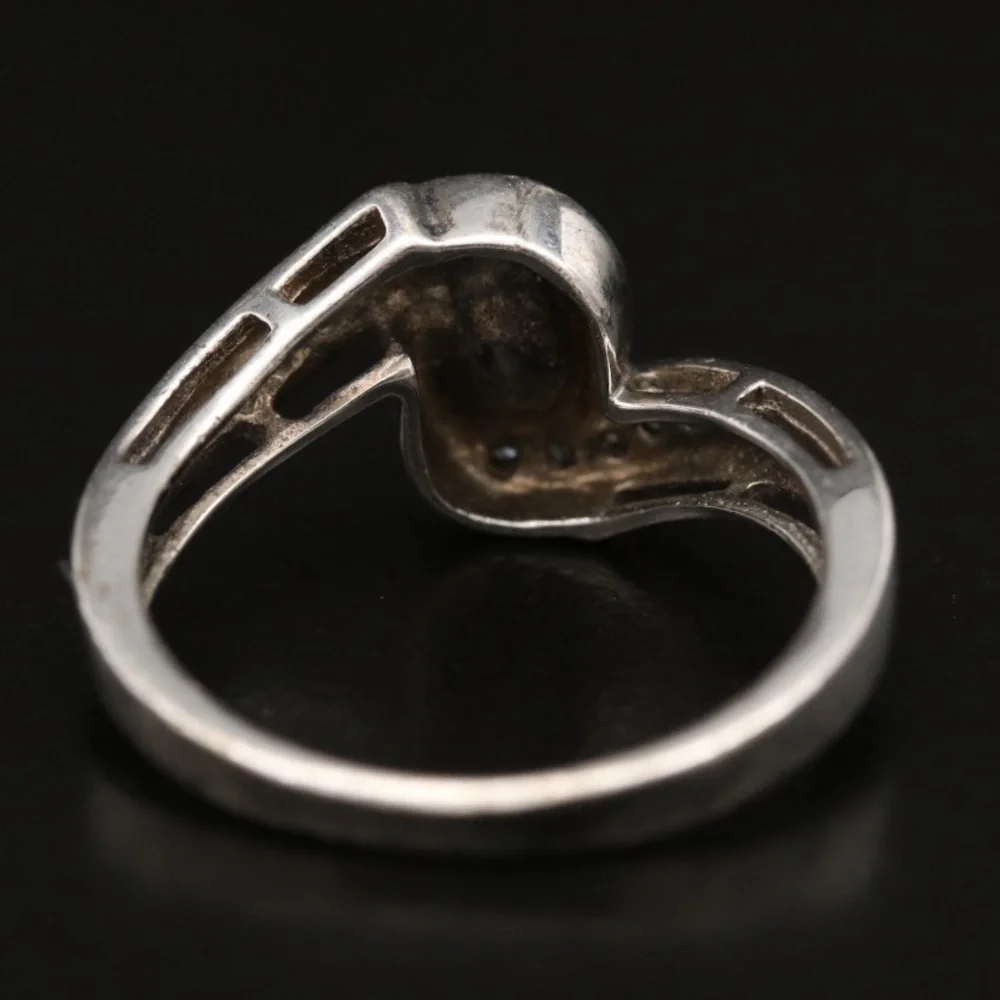 Sterling Silver and Cultured Pearl Ring